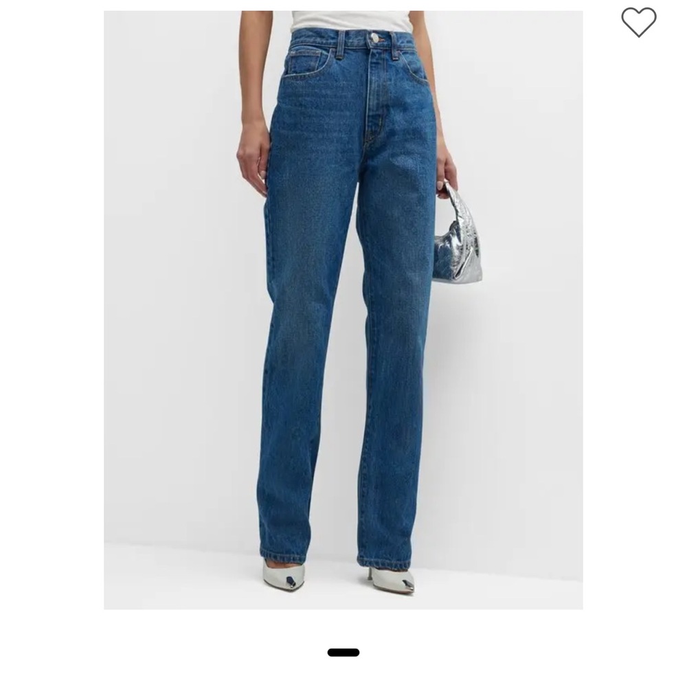 NWT Brandon Maxwell Straight Leg Jeans 
Size 24